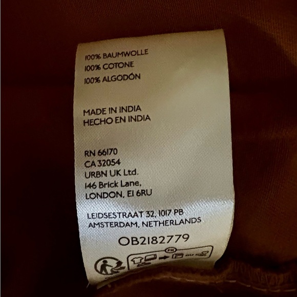 🍂Free People Connor Midi Dress in Brown – Size Medium - Picture 6 of 10